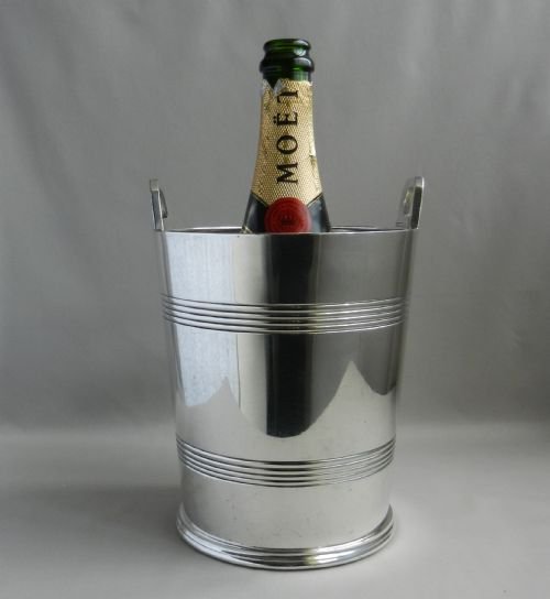 silverplated champagne bucketwine cooler