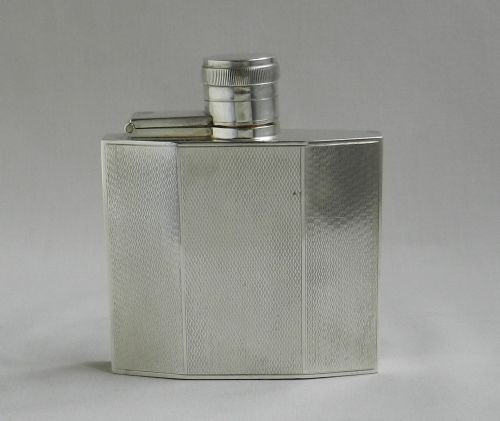 silver spirit flask