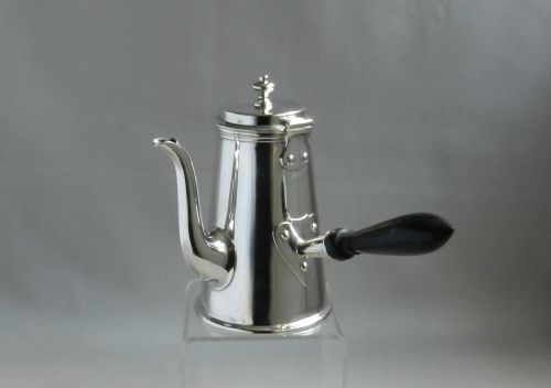 silver chocolatecoffee pot