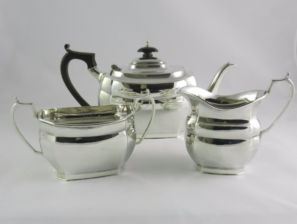 silver tea set