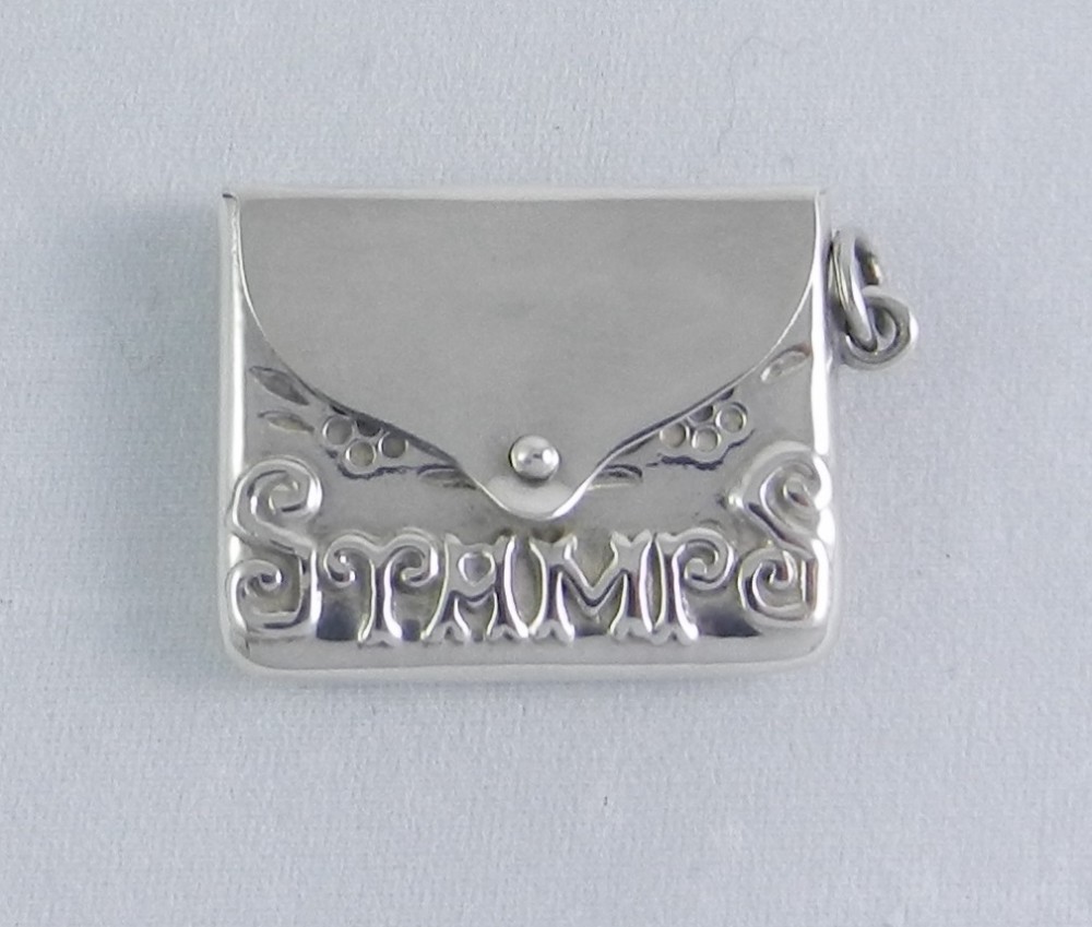 silver stamp case