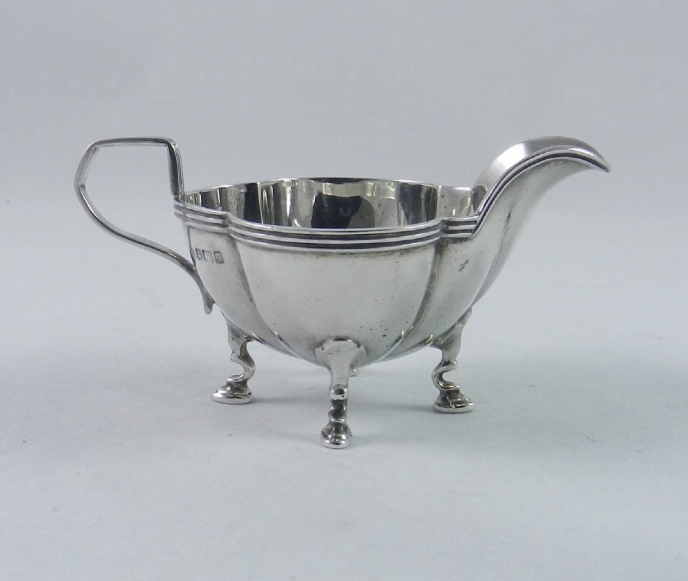 antique silver arts crafts cream jug