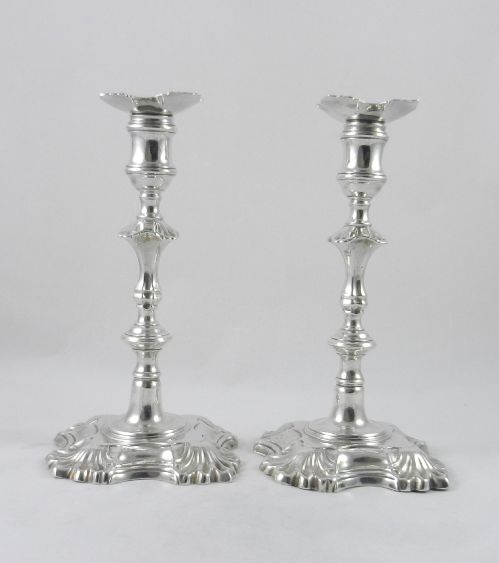 geoii silver candlesticks