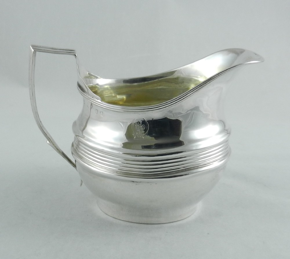 geoiii silver newcastle cream jug