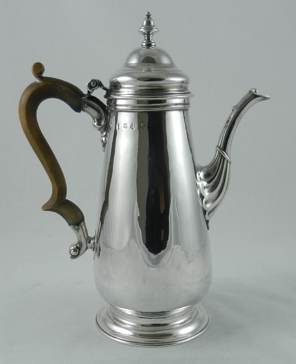 georgian silver coffee pot