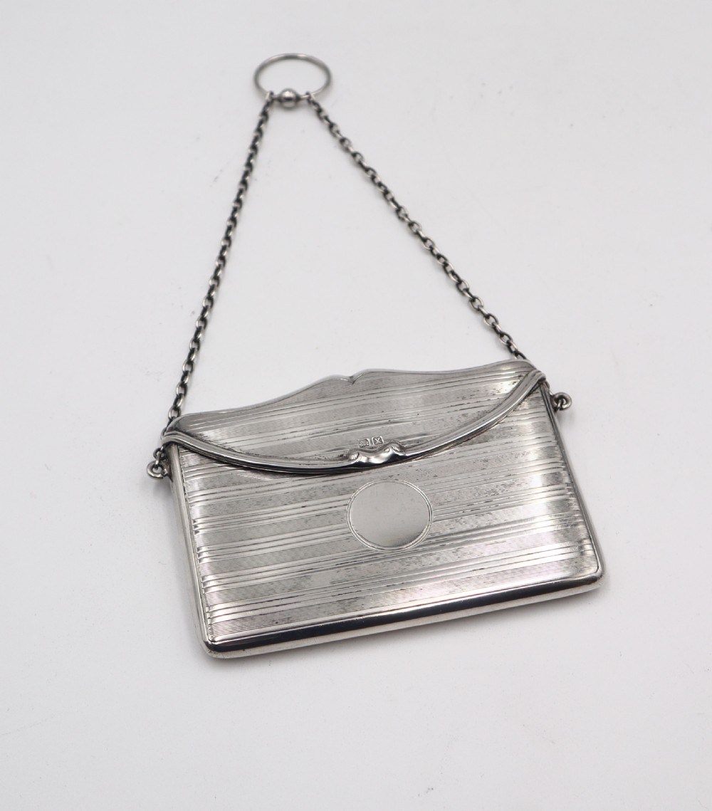 antique silver card case