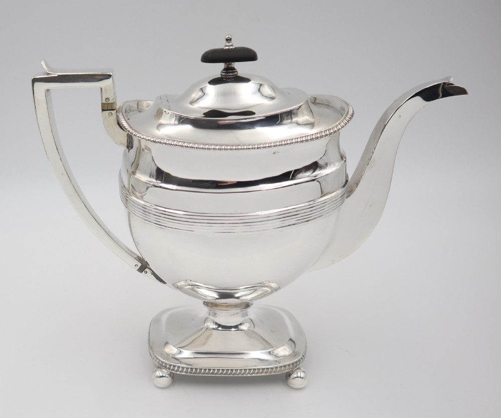 antique silver coffee pot
